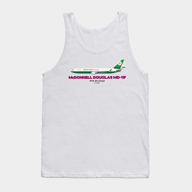 McDonnell Douglas MD-11F - EVA Air Cargo Tank Top by TheArtofFlying